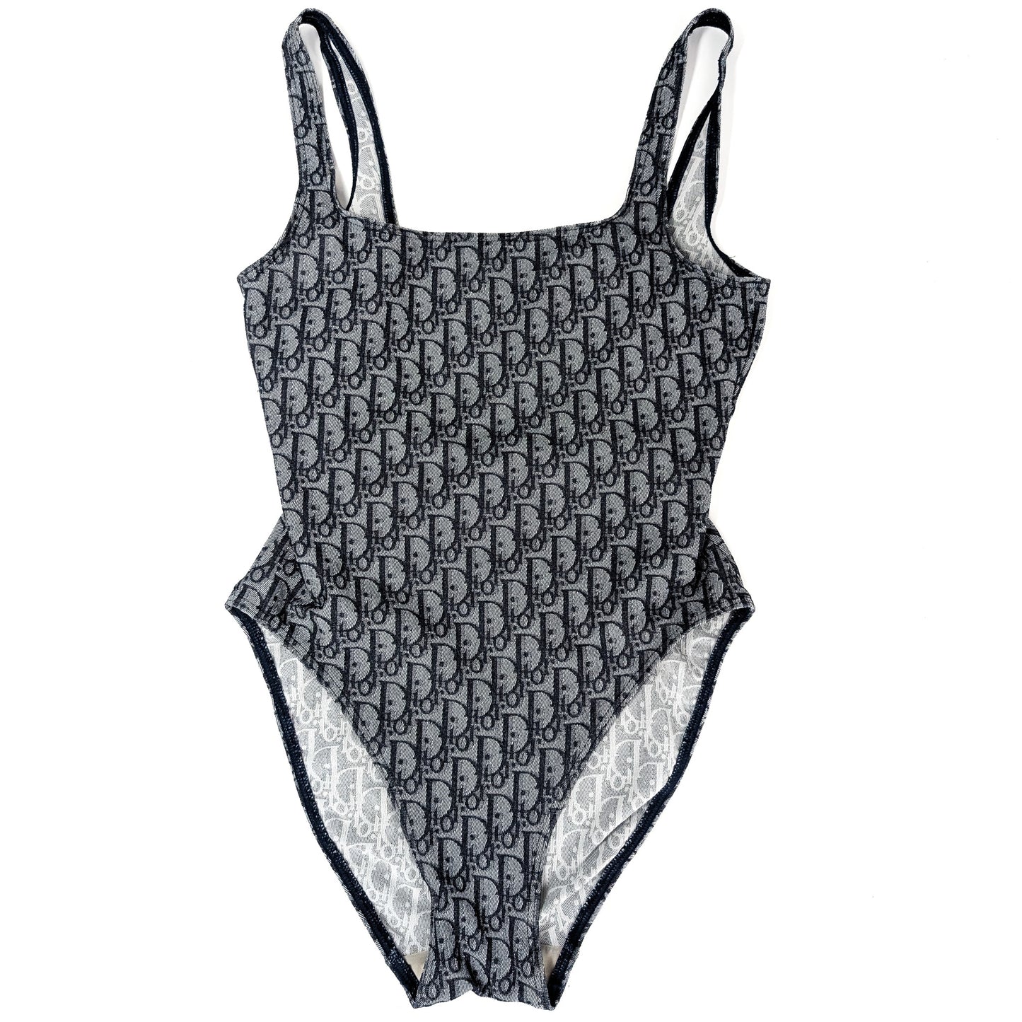 Maillot de bain monogramme bleu trotter S/S2002