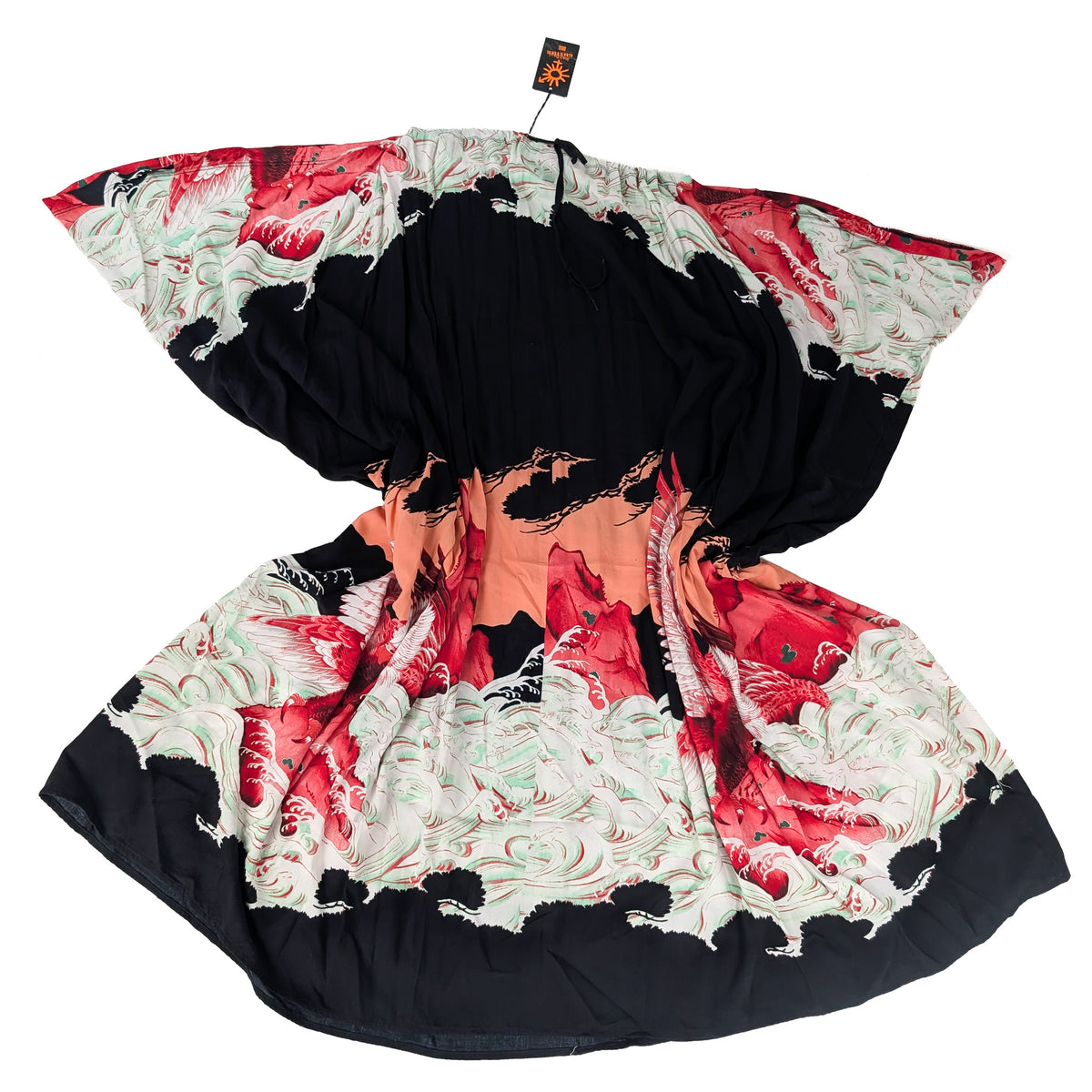 Jean-Paul Gaultier eagle print dress