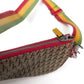 Sac en bandoulière Saddle Rasta Dior par Galliano