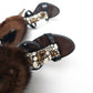 Giuseppe Zanotti fur sandals - EU38|UK5|US7