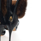 Giuseppe Zanotti fur sandals - EU38|UK5|US7