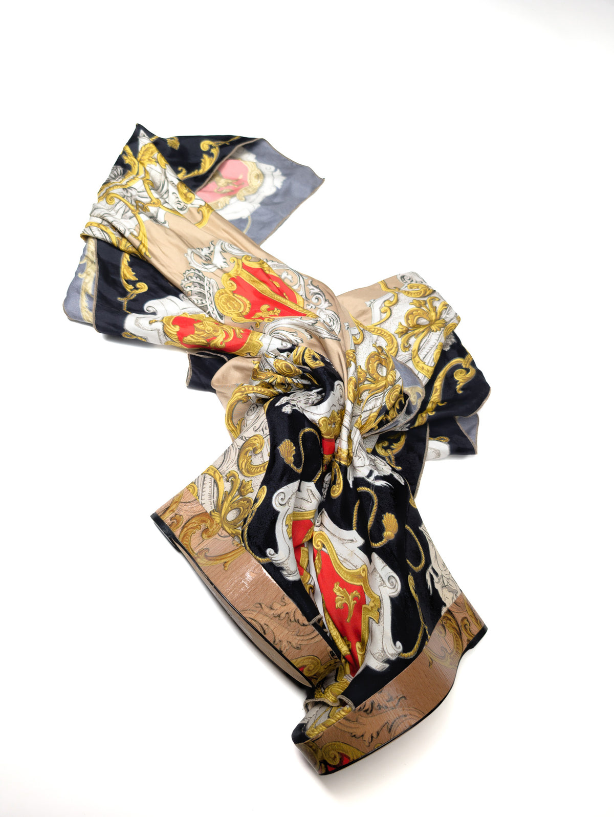 Dolce & Gabbana Scarf Sandals S/S 2012 - EU37|UK4|US6