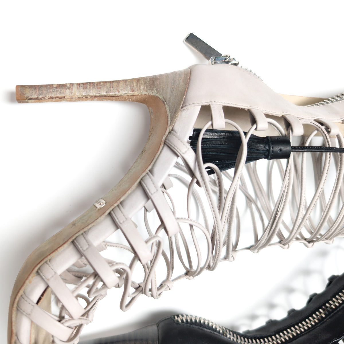 Roberto Cavalli lace-up sandals - EU37|UK4|US6 - 2 colors available