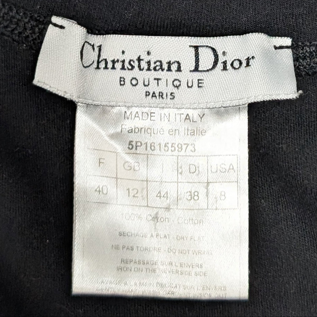 "Peace and love" top by Dior by John Galliano - S/S 2005