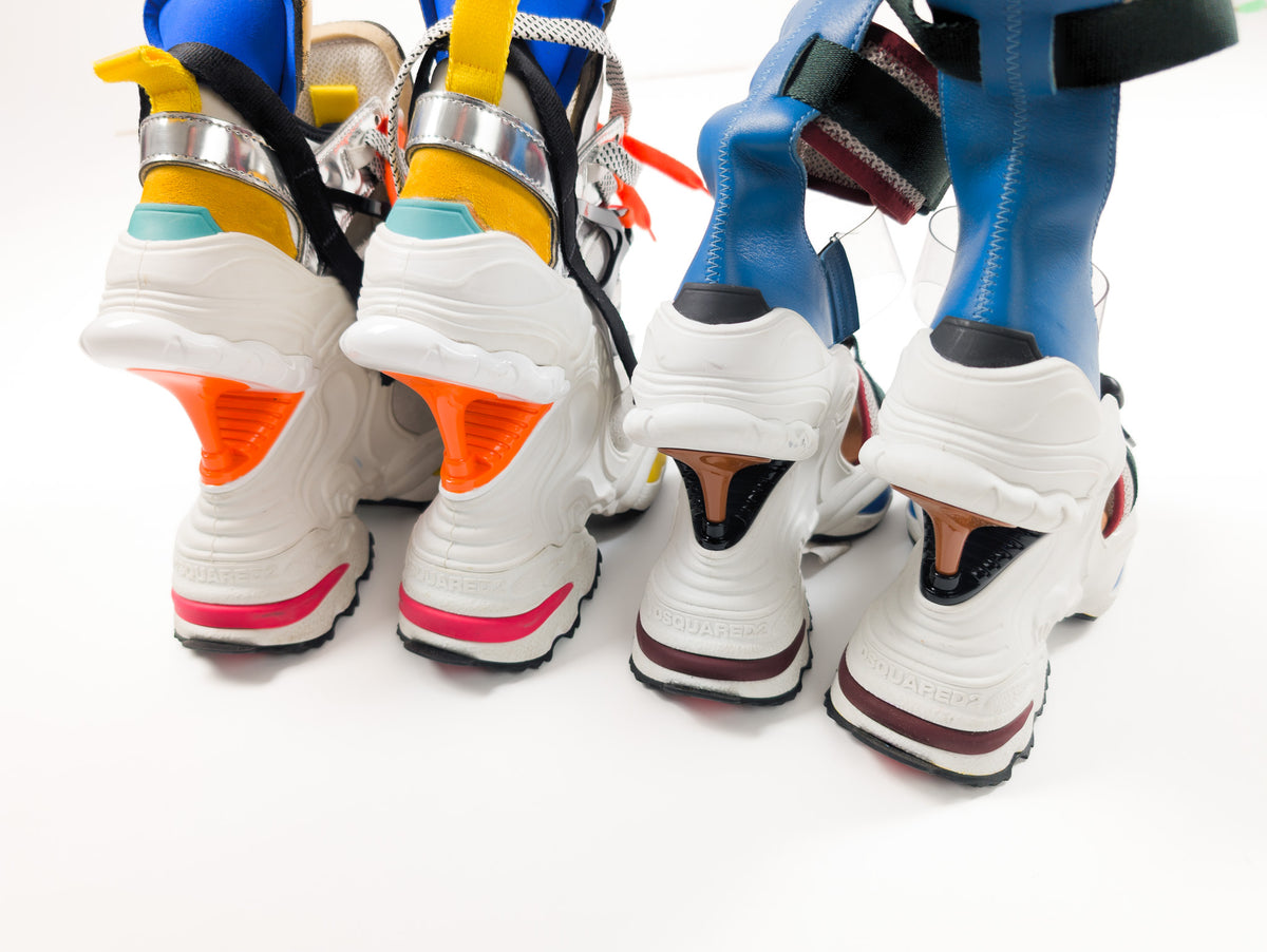 Dsquared2 heeled sneakers S/S 2019 - EU39|UK6|US8
