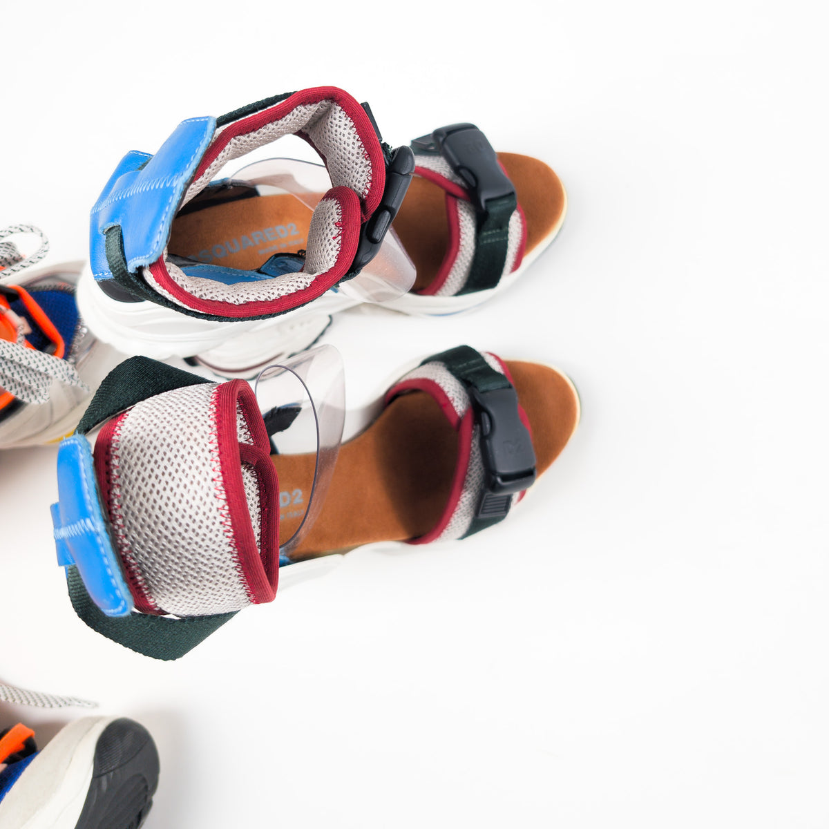 Dsquared2 S/S 2019 open-heel sneakers - EU39|UK6|US8