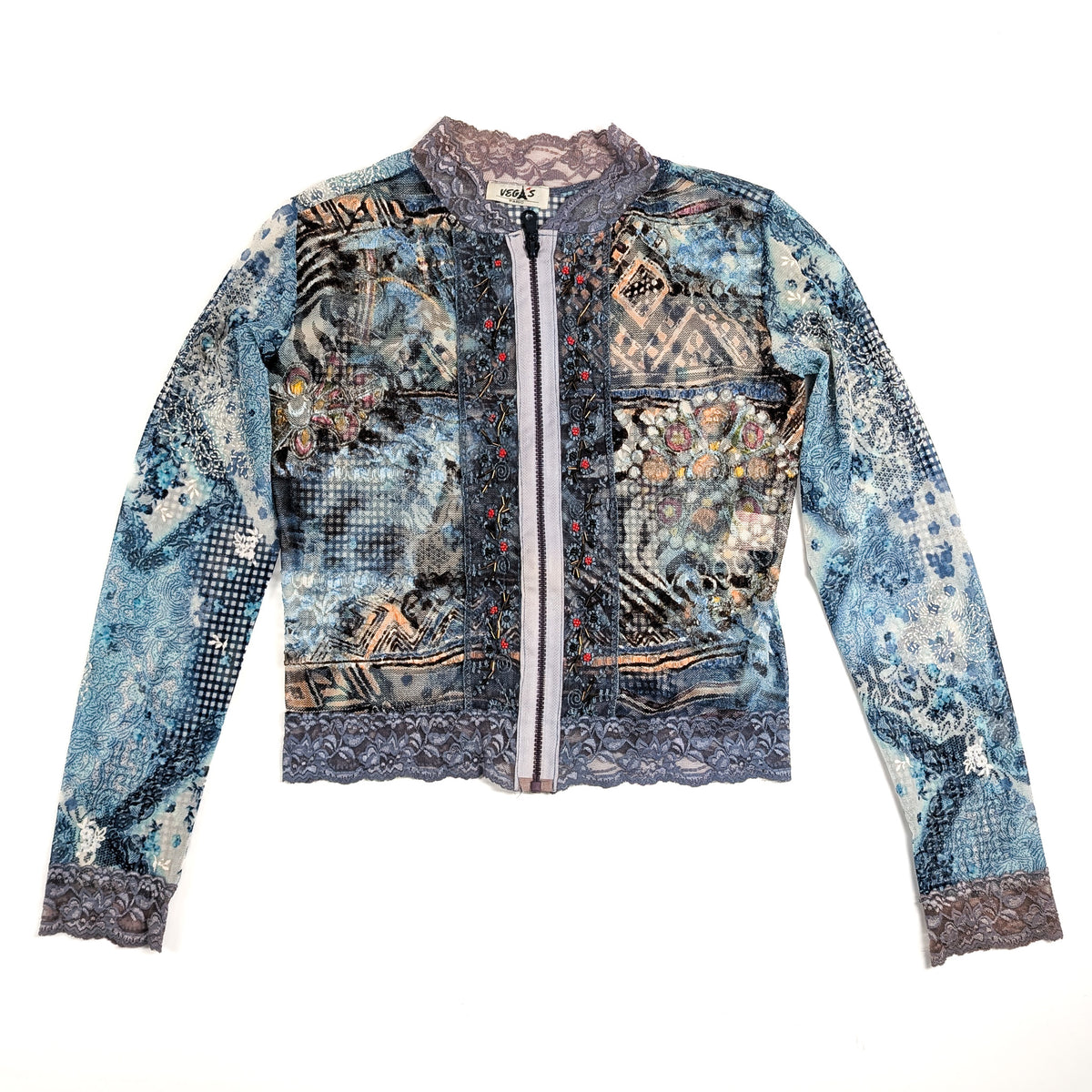 Vintage long-sleeved top