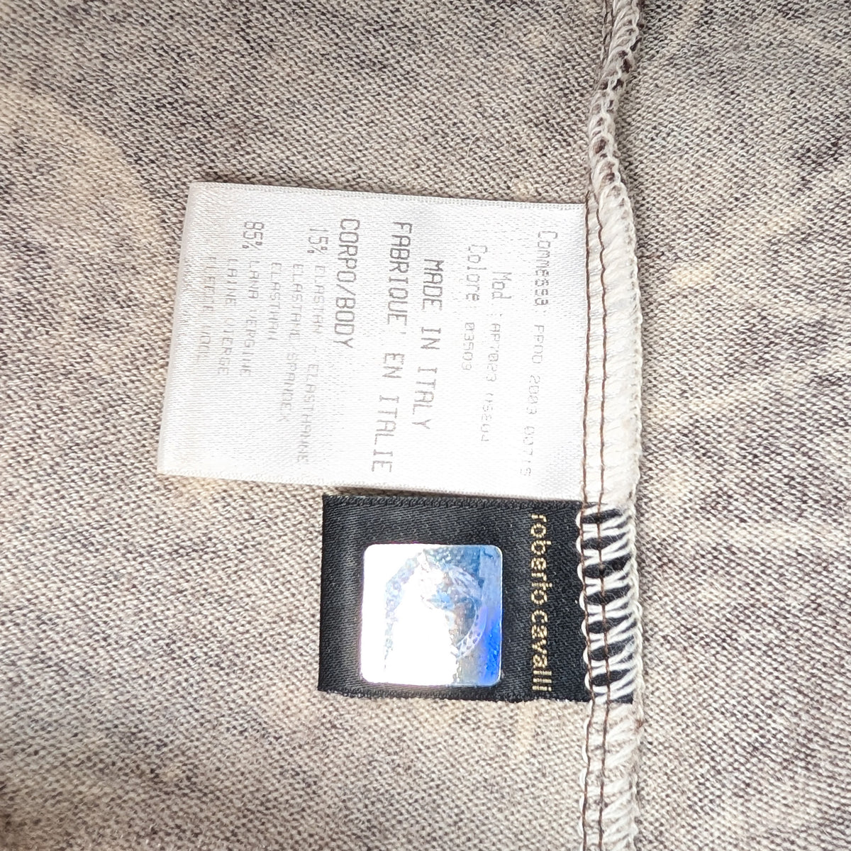 Roberto Cavalli Zodiac Constellation Print Sweater - AW2003