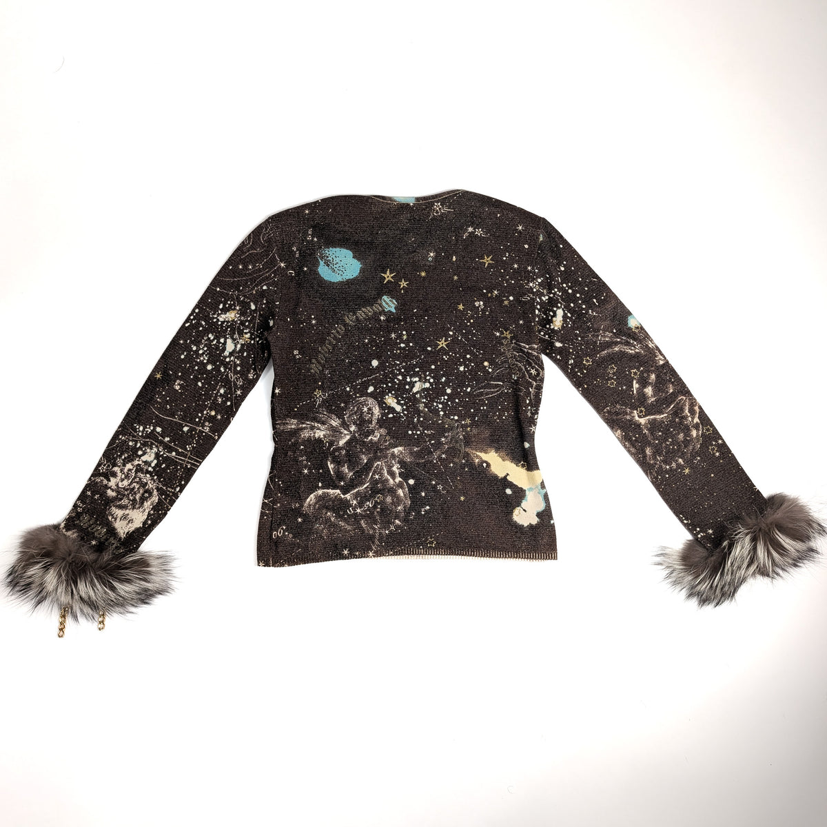 Roberto Cavalli Zodiac Constellation Print Sweater - AW2003
