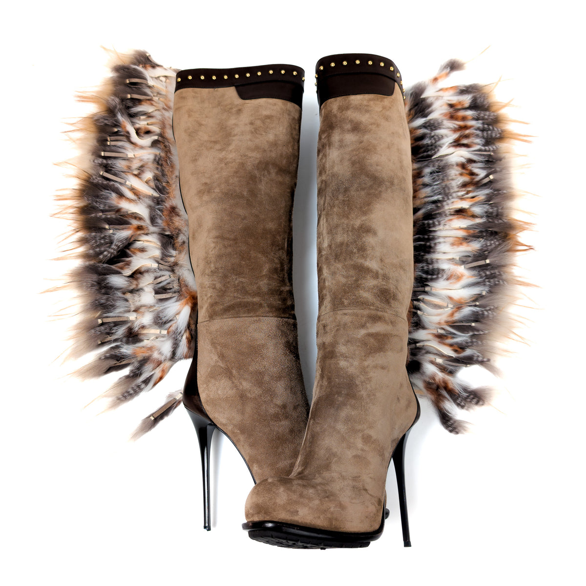 Gianmarco Lorenzi fur boots - EU37.5|4.5UK|6.5US