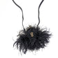 John Galliano feather bag