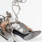 Fur-Embellished Sandals - EU38|5UK|7US)
