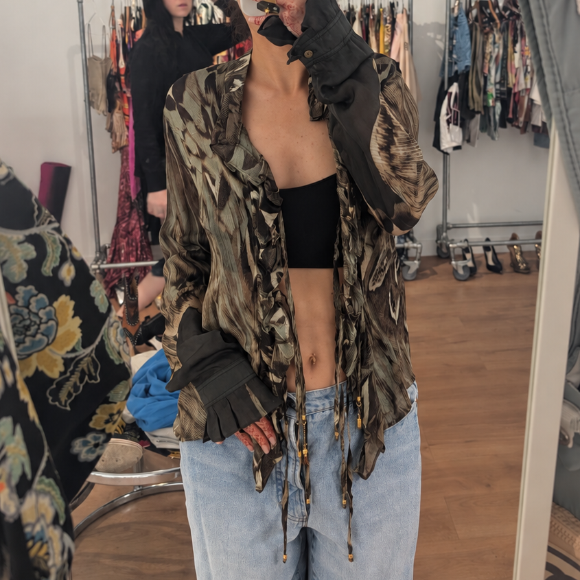 Roberto Cavalli silk shirt