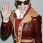 Dolce & Gabbana leather coat