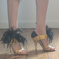 Prada "gold" sandals - EU36|UK3|US5