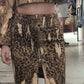 Dior by Galliano Animal Print Skirt and Jacket Set - F/W 2000