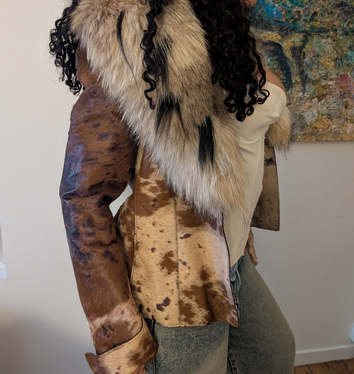 Vintage fur jacket