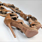 Hervé Léger high-top gladiator sandals - EU37|UK4|US6