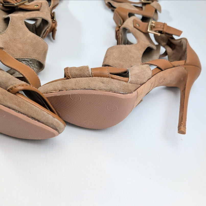 Hervé Léger high-top gladiator sandals - EU37|UK4|US6