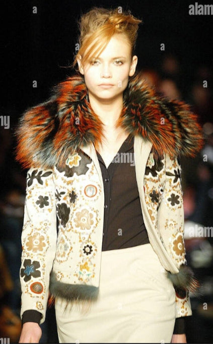 RESERVED Barbara Bui fur jacket S/S 2004
