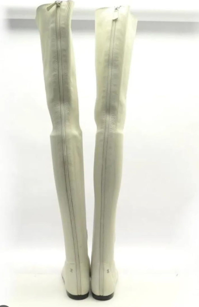 Chanel Thigh-High Boots F/W 2012 - EU38.5|5.5UK|7.5US