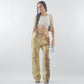 Roberto Cavalli sparkly leopard jeans pants - L/XL