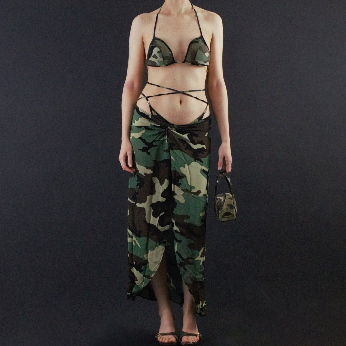 Dior by Galliano camouflage 3-piece set - L