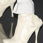 Celine high boots in beige leather -FW2008