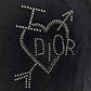 "I Love Dior" T-shirt with Dior rhinestones by Galliano - S/S2003 - M