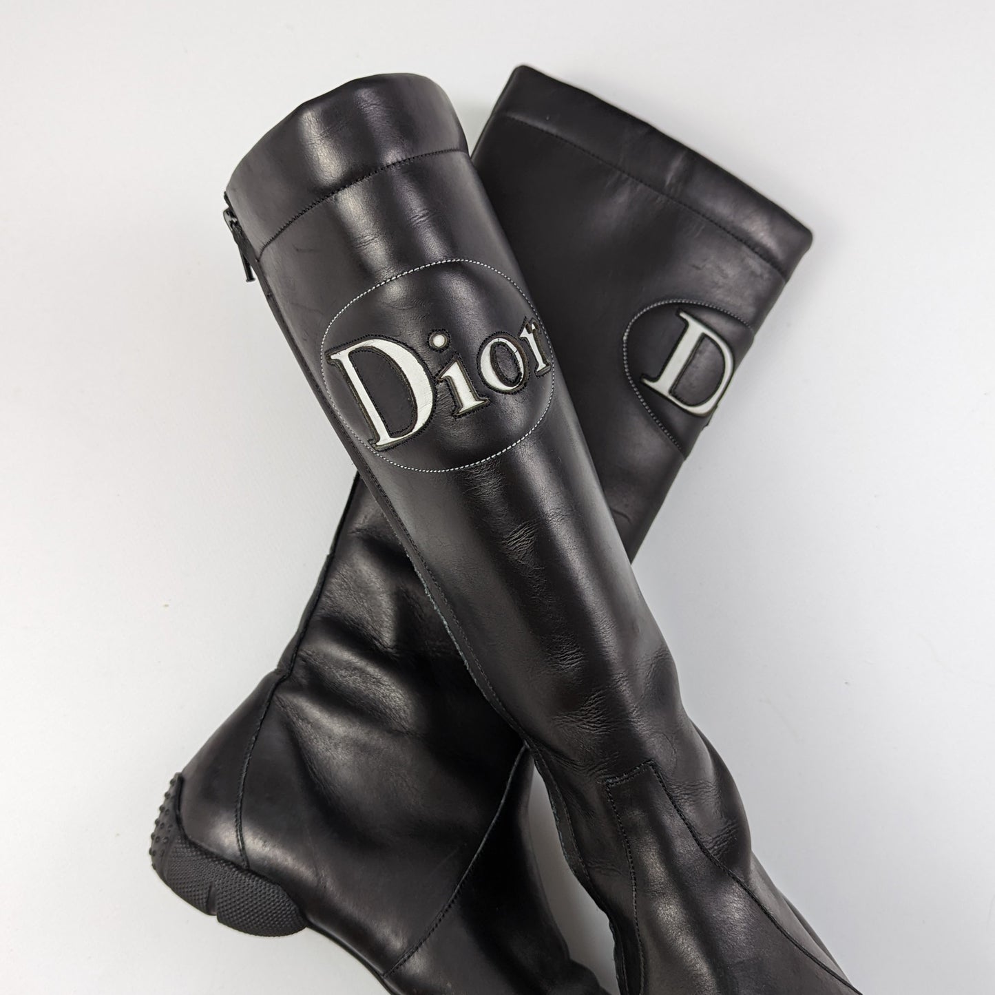 Dior sports leather boots - T38