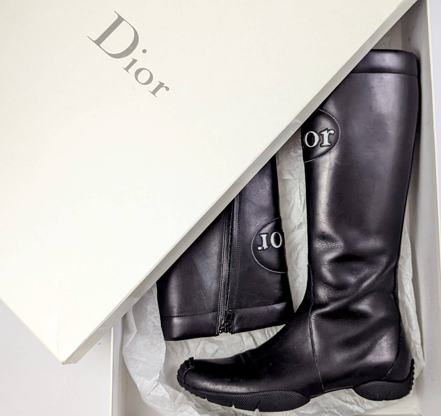 Dior sports leather boots - T38