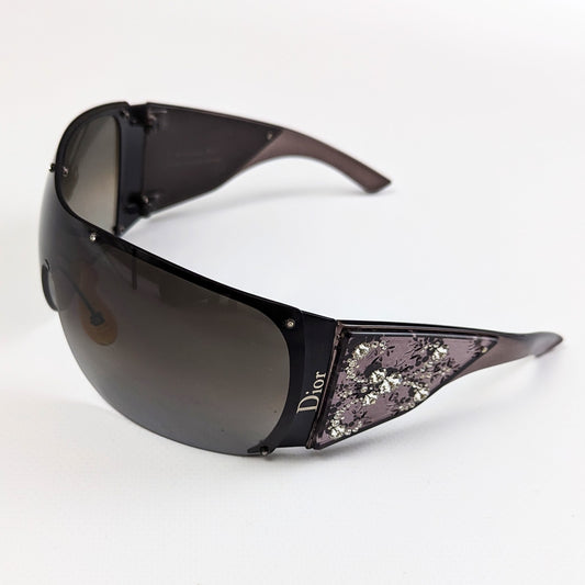 Limited edition “Grand Salon Crystal” sunglasses by Christian Dior.