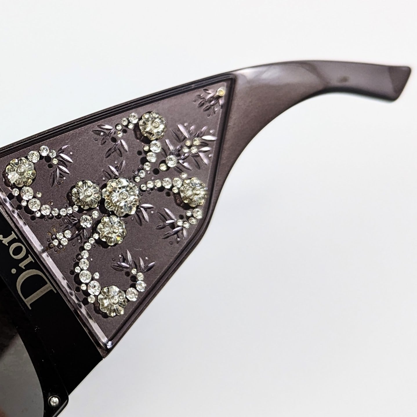 Limited edition “Grand Salon Crystal” sunglasses by Christian Dior.