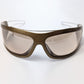 Golden beige ski mask sunglasses - Christian Dior by John Galliano