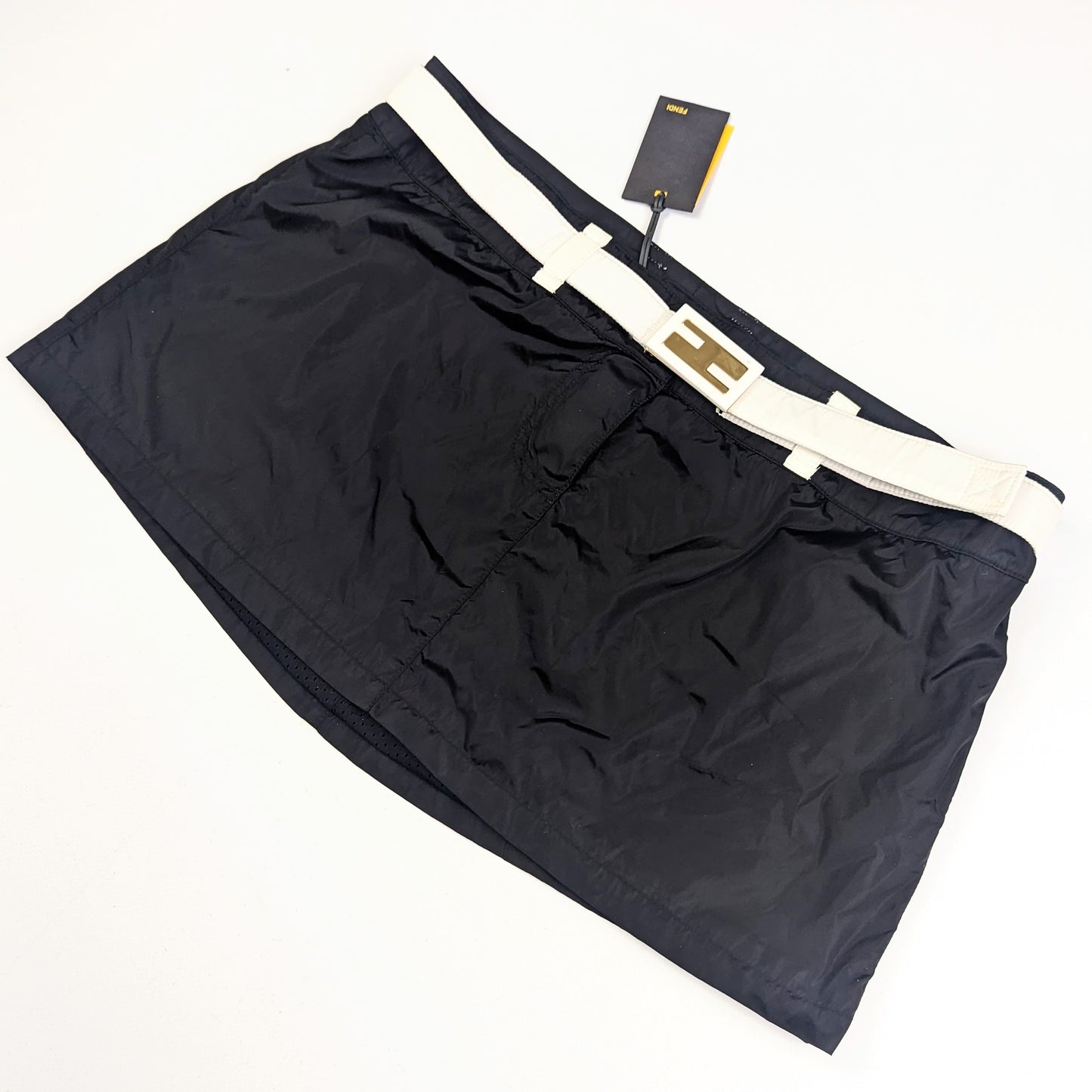 Fendi Logo Mini Skirt - S