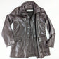 Dior brown leather jacket coat - S/M