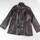 Dior brown leather jacket coat - S/M